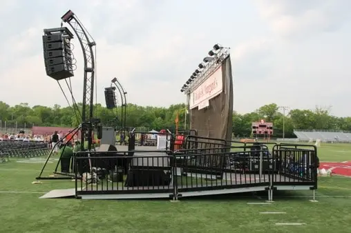 Graduation Stage. Graduation Ceremony Audio