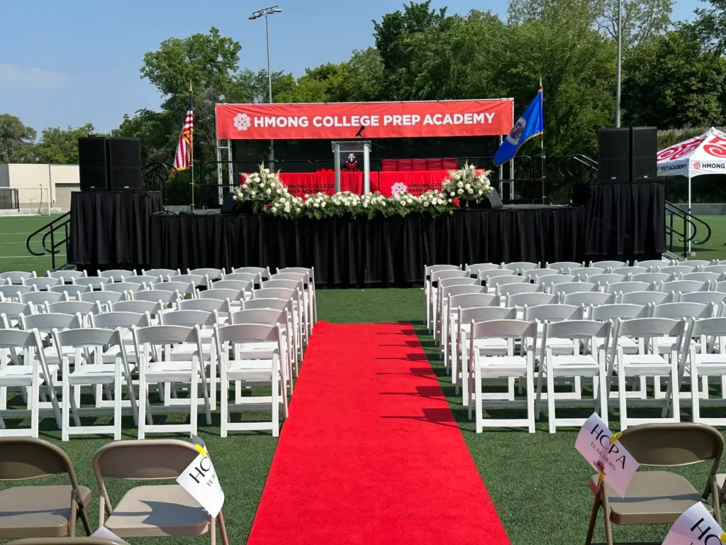 Graduation Event Staging. graduation ceremony staging.